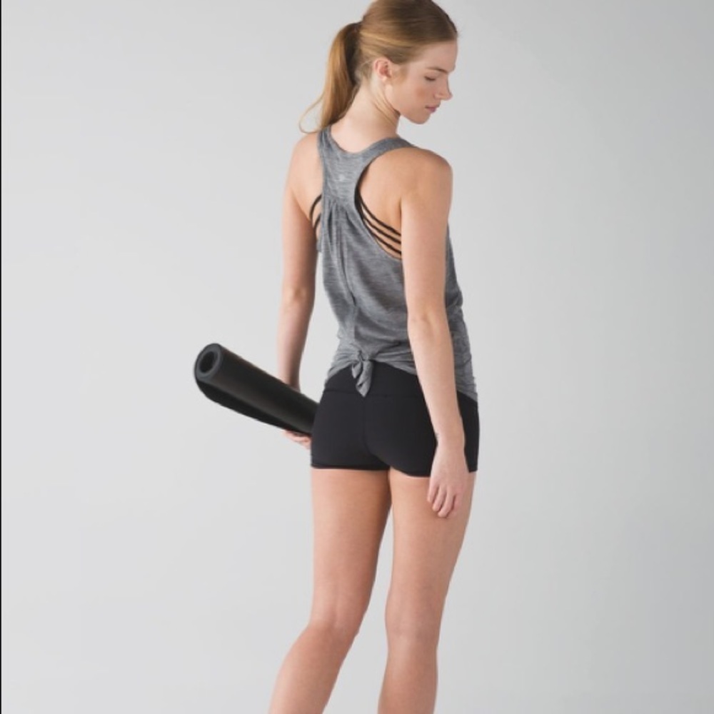 Lululemon Salute the Sun Tank Heathered Slate